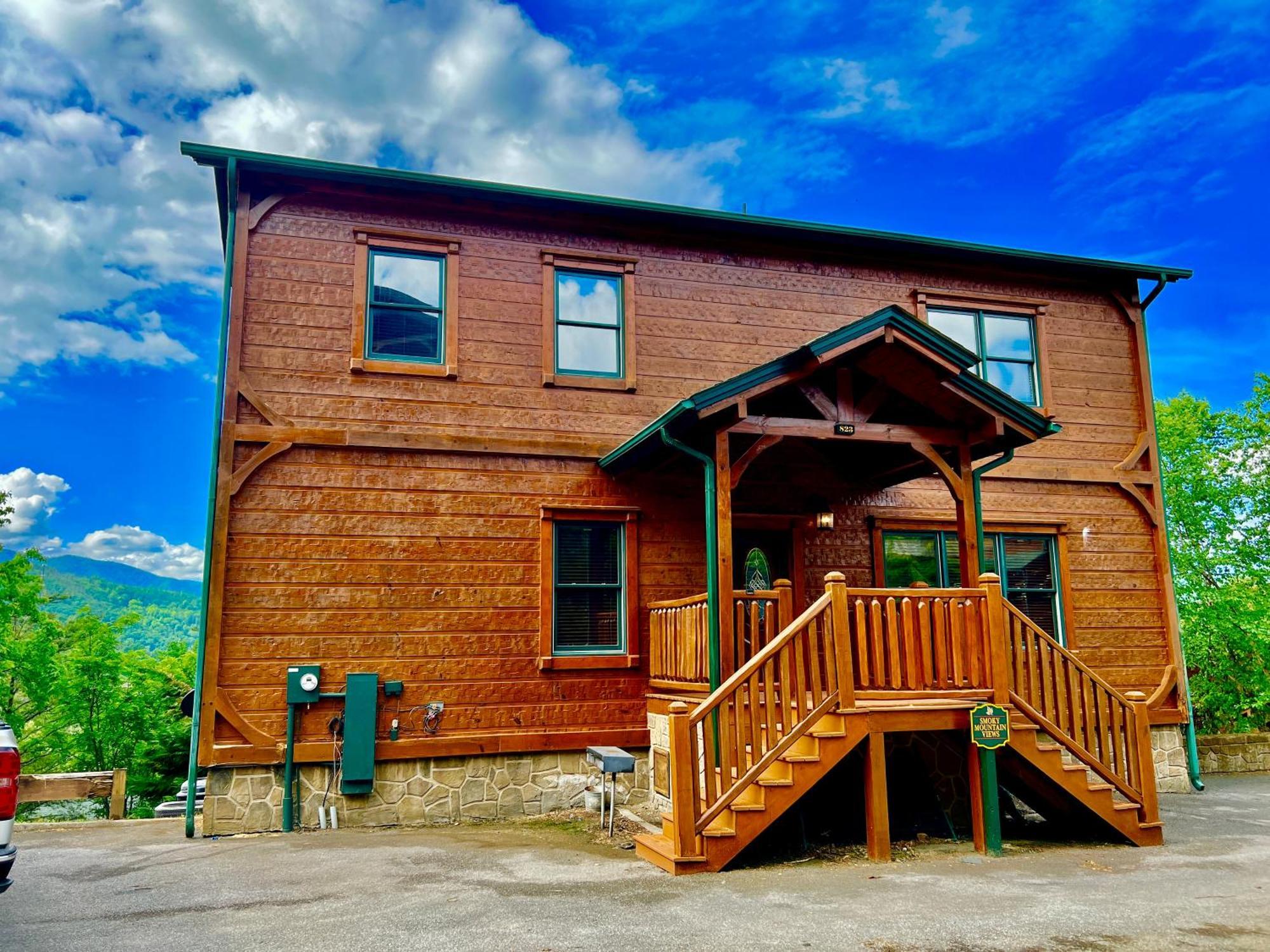 Вилла Smoky Mountain Views Гатлинбург Экстерьер фото