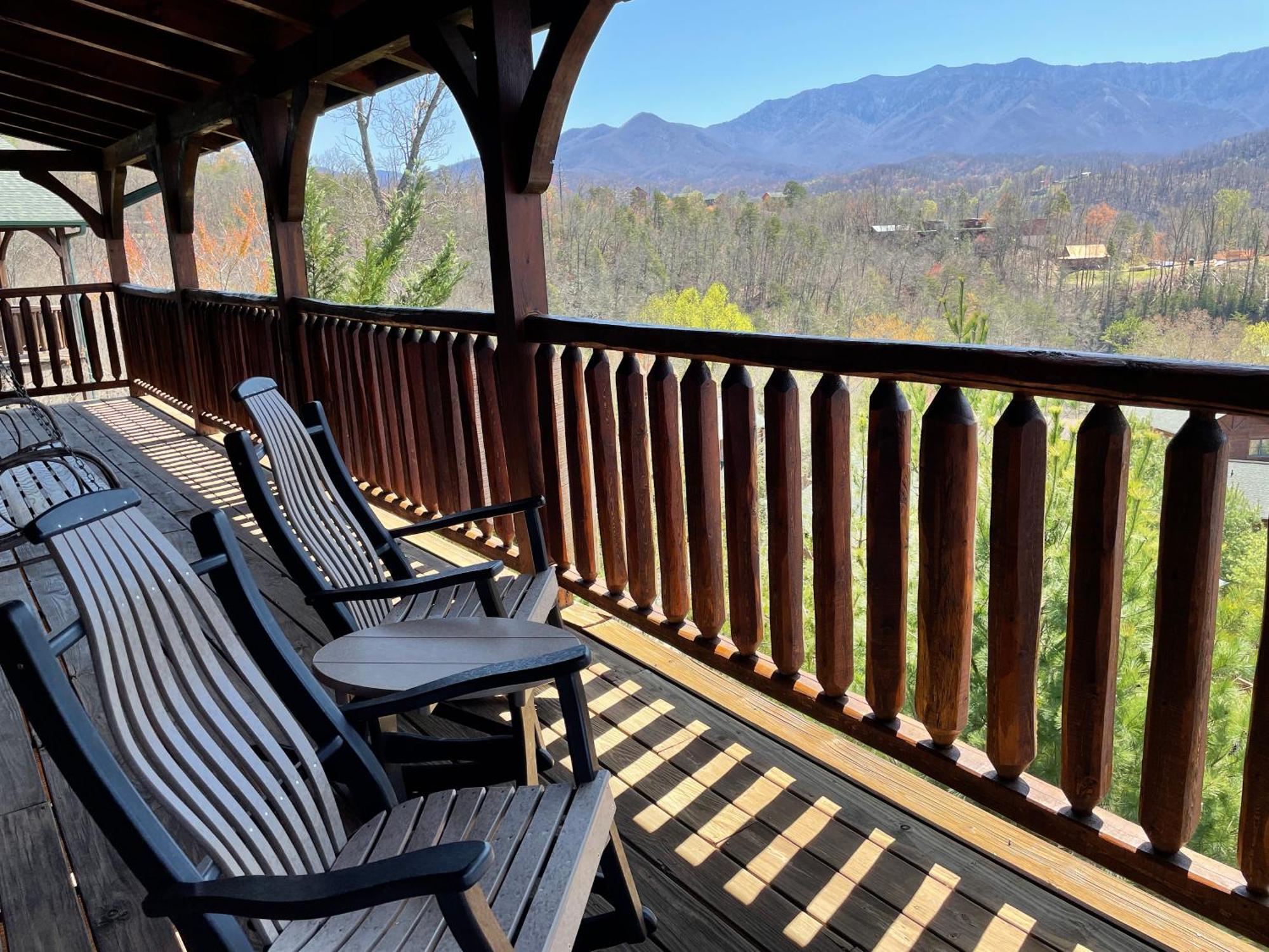 Вилла Smoky Mountain Views Гатлинбург Экстерьер фото