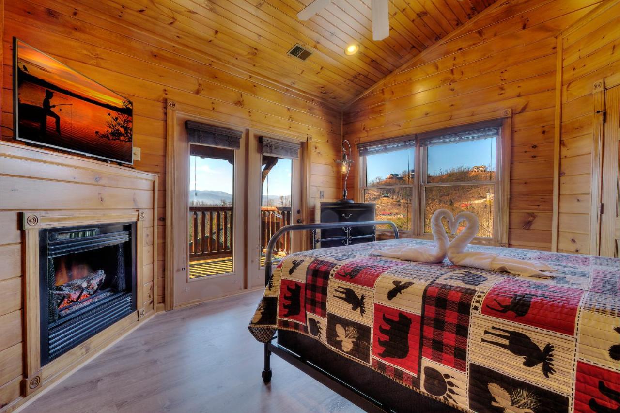 Вилла Smoky Mountain Views Гатлинбург Экстерьер фото